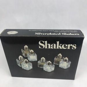 Leonard Silver-plated Shakers